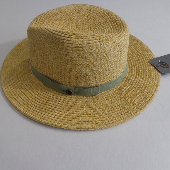 One Fresh Hat Brand Natural Straw Sun Hat Size XL-M - Picture 2 of 4